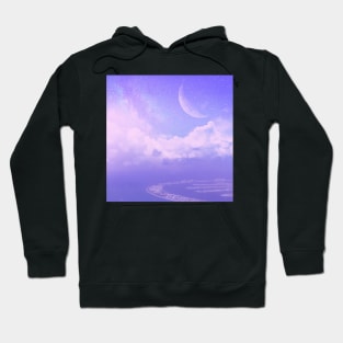 Cloudy Day at The Palm Jumeirah, Dubai Hoodie